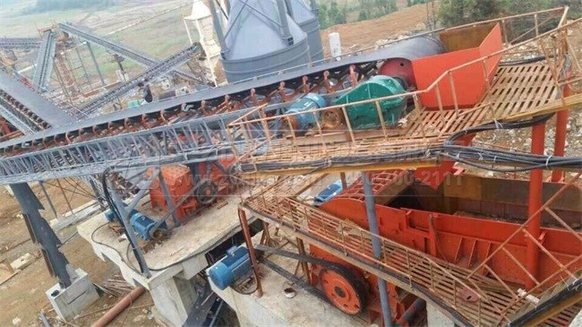 鐵路建設,砂石骨料生產(chǎn)線建設
