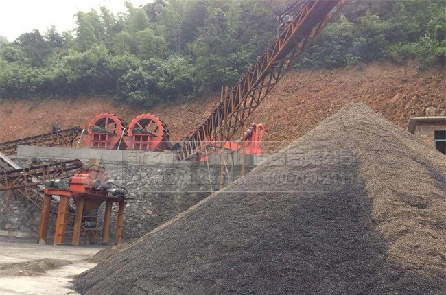 洗砂機客戶現(xiàn)場